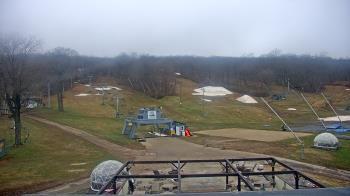 Weather camera view of Powder Ridge Ski Resort.