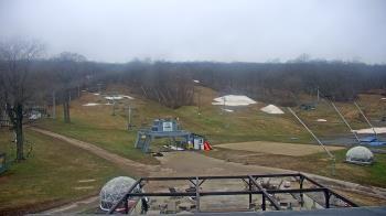 Weather camera view of Powder Ridge Ski Resort.
