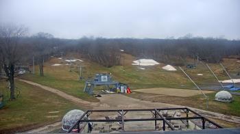 Weather camera view of Powder Ridge Ski Resort.