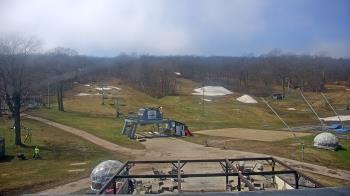 Weather camera view of Powder Ridge Ski Resort.