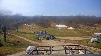 Weather camera view of Powder Ridge Ski Resort.