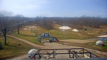 Weather camera view of Powder Ridge Ski Resort.