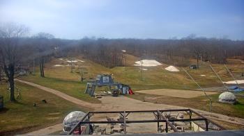 Weather camera view of Powder Ridge Ski Resort.