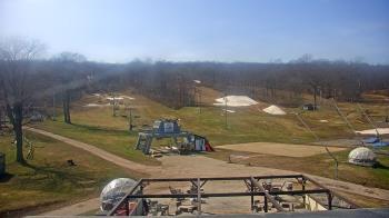 Weather camera view of Powder Ridge Ski Resort.