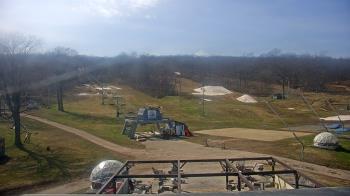 Weather camera view of Powder Ridge Ski Resort.
