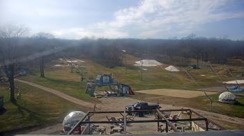Weather camera view of Powder Ridge Ski Resort.