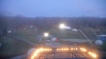 Weather camera view of Powder Ridge Ski Resort.