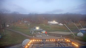 Weather camera view of Powder Ridge Ski Resort.