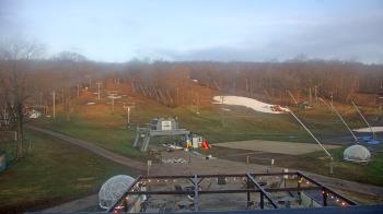 Weather camera view of Powder Ridge Ski Resort.