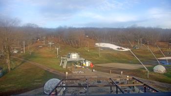 Weather camera view of Powder Ridge Ski Resort.