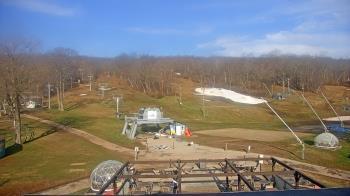 Weather camera view of Powder Ridge Ski Resort.