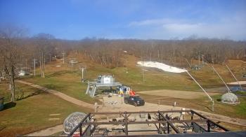 Weather camera view of Powder Ridge Ski Resort.
