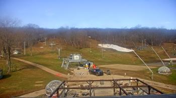 Weather camera view of Powder Ridge Ski Resort.