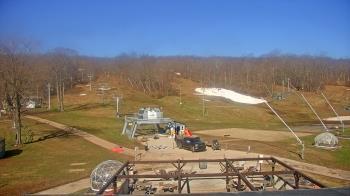 Weather camera view of Powder Ridge Ski Resort.