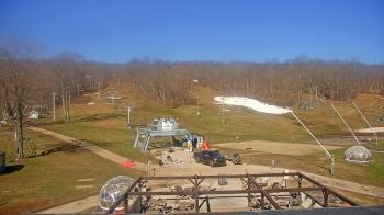 Weather camera view of Powder Ridge Ski Resort.