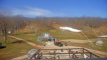 Weather camera view of Powder Ridge Ski Resort.