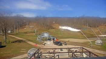 Weather camera view of Powder Ridge Ski Resort.