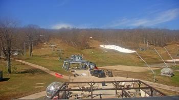 Weather camera view of Powder Ridge Ski Resort.