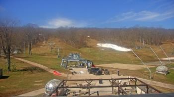 Weather camera view of Powder Ridge Ski Resort.