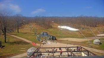 Weather camera view of Powder Ridge Ski Resort.