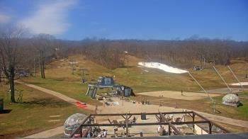 Weather camera view of Powder Ridge Ski Resort.