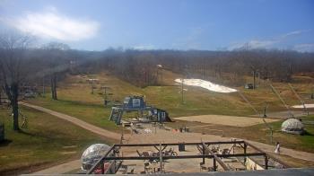 Weather camera view of Powder Ridge Ski Resort.