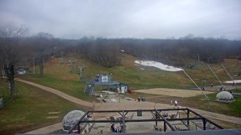 Weather camera view of Powder Ridge Ski Resort.