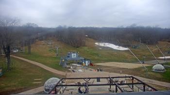 Weather camera view of Powder Ridge Ski Resort.