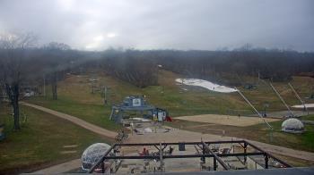 Weather camera view of Powder Ridge Ski Resort.