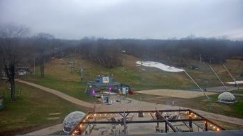 Weather camera view of Powder Ridge Ski Resort.