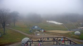 Weather camera view of Powder Ridge Ski Resort.