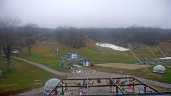 Weather camera view of Powder Ridge Ski Resort.