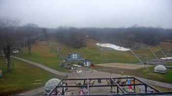 Weather camera view of Powder Ridge Ski Resort.