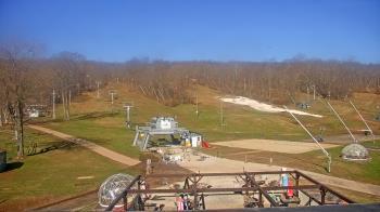 Weather camera view of Powder Ridge Ski Resort.
