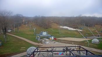 Weather camera view of Powder Ridge Ski Resort.