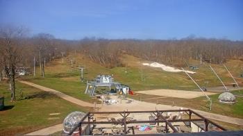 Weather camera view of Powder Ridge Ski Resort.