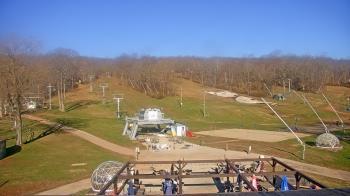 Weather camera view of Powder Ridge Ski Resort.