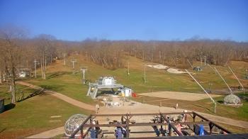Weather camera view of Powder Ridge Ski Resort.