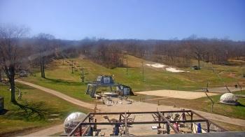 Weather camera view of Powder Ridge Ski Resort.