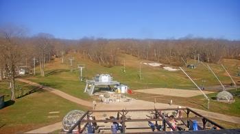 Weather camera view of Powder Ridge Ski Resort.