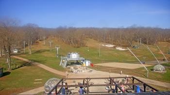 Weather camera view of Powder Ridge Ski Resort.