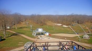 Weather camera view of Powder Ridge Ski Resort.