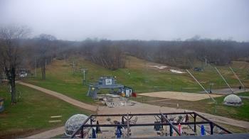 Weather camera view of Powder Ridge Ski Resort.