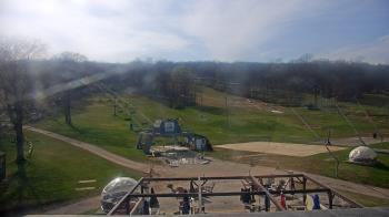 Weather camera view of Powder Ridge Ski Resort.