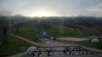 Weather camera view of Powder Ridge Ski Resort.