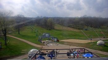 Weather camera view of Powder Ridge Ski Resort.