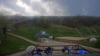 Weather camera view of Powder Ridge Ski Resort.