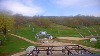 Weather camera view of Powder Ridge Ski Resort.