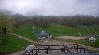 Weather camera view of Powder Ridge Ski Resort.