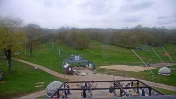 Weather camera view of Powder Ridge Ski Resort.